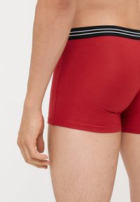 DIM 6 PACK - Boxer alsónadrág - noir/gris granit/rouge carmin
