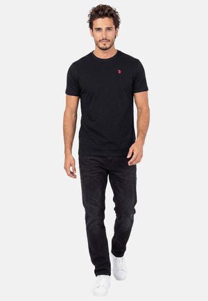 U.S. Polo Assn., USNaash - Basic T-shirt - schwarz-rot