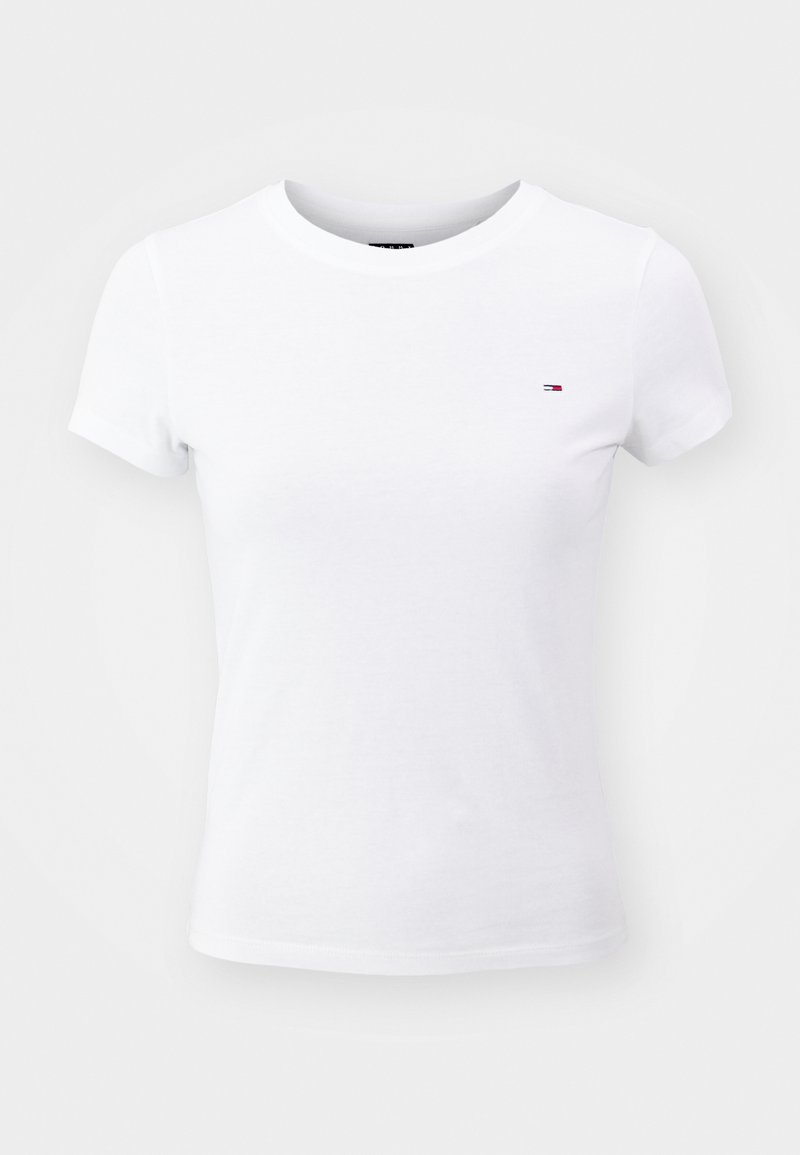 Tommy Jeans T-shirt basic wit Tommy Jeans T-shirt basic wit