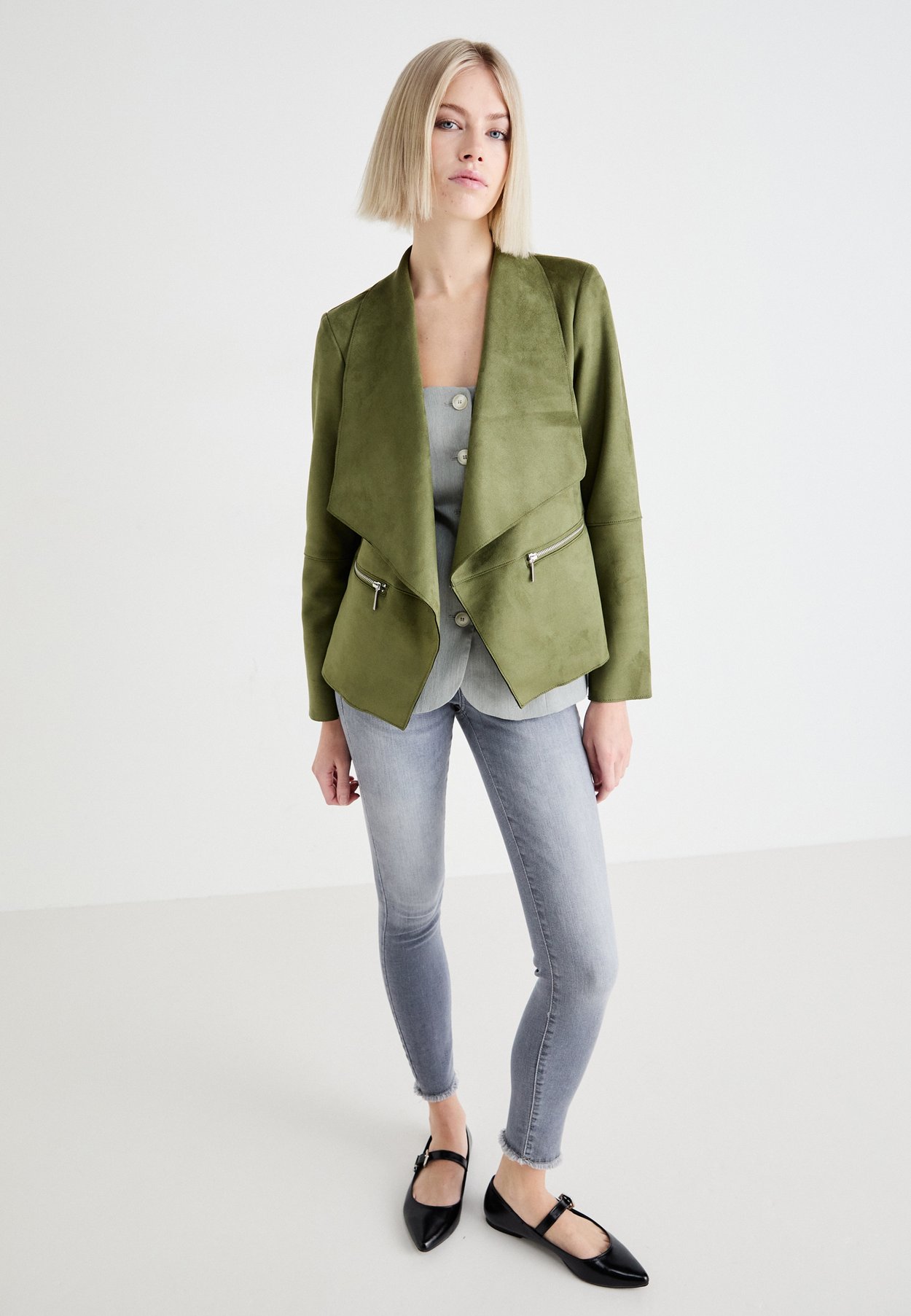 Skinny fit ONLBLUSH Mid waist Ankle length