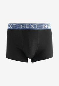 Next 4 PACK - Boxerkalsong - black silver marl waistband