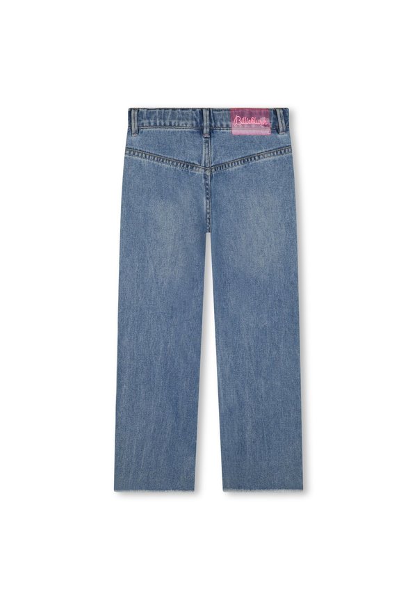 Straight leg jeans - double stone brush3