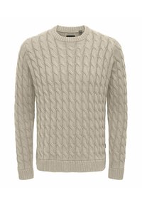 ONSKICKER - Pullover - oatmeal