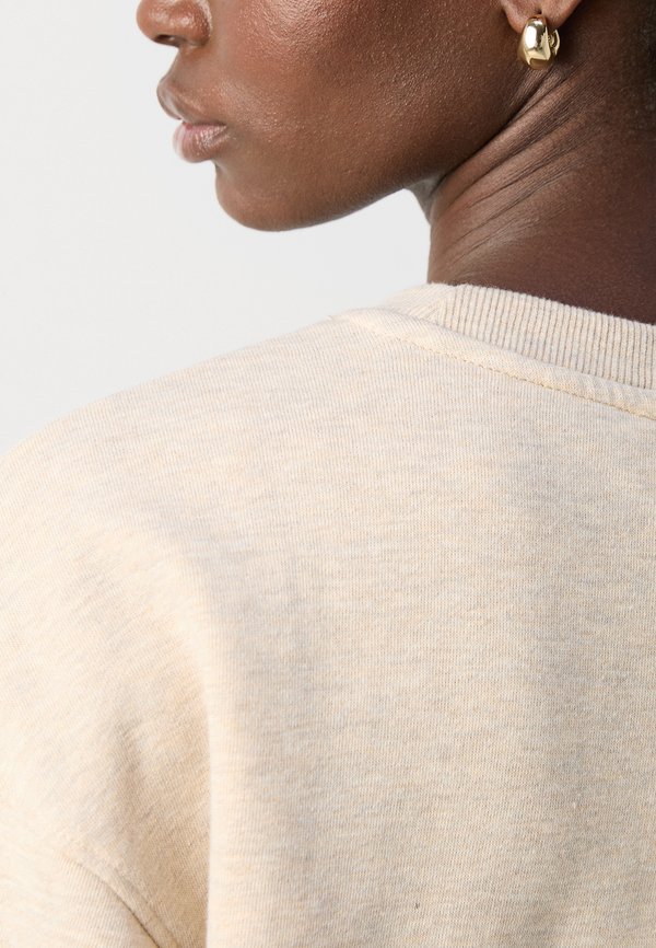 BASIC CREW NECK  - Sweatshirt - mottled beige4