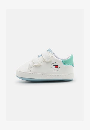 INFANT UNISEX - Scarpe neonato - white/light blue/aquamarine
