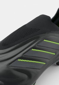 adidas Performance COPA PURE III ELITE LL FG - Firm-ground football boots - core black/dgh solid grey/lucid lemon