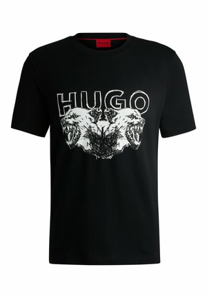 HUGO DURRO - T-shirt con stampa - black