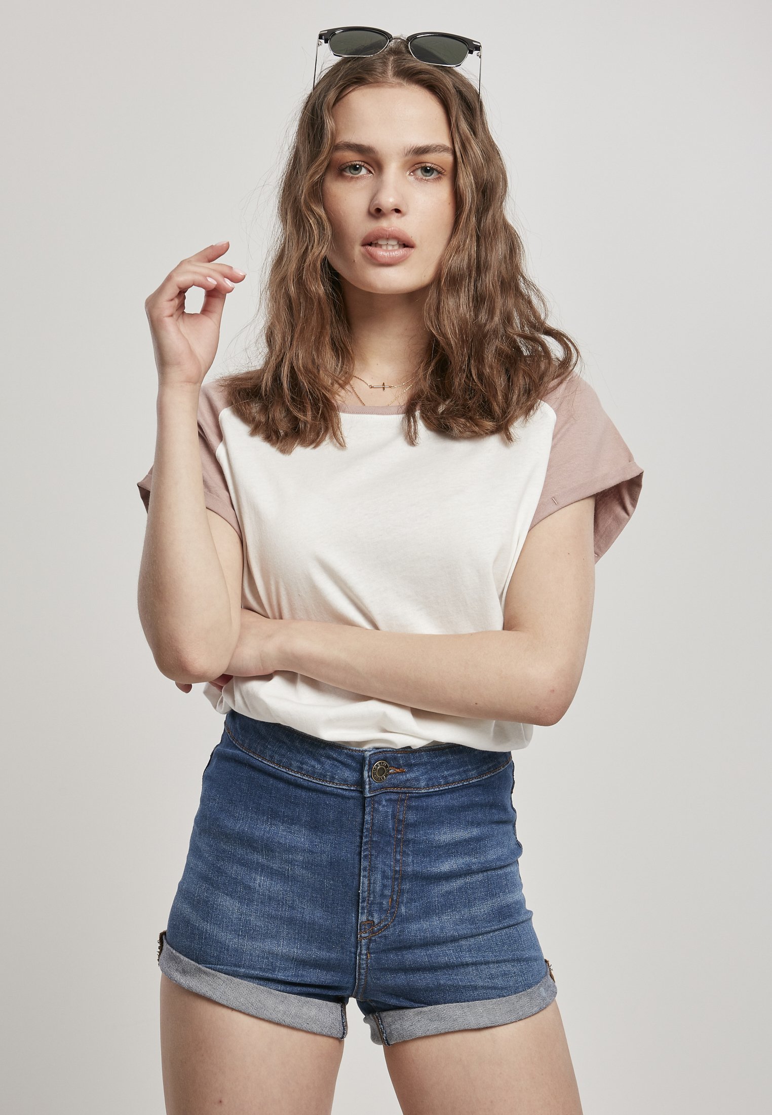 Pretty Lavish - Top A Maniche Lunghe In Maglia Bianco E Nero A - 8