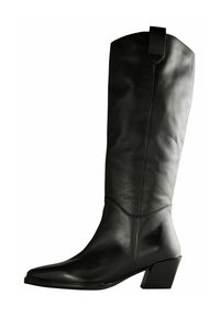 WESTERN - Škornji - black leather