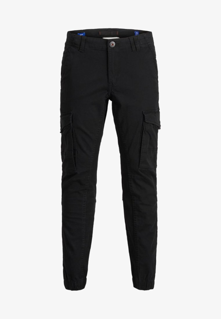 Jack & Jones Junior JJIPAUL JJFLAKE AKM 542 NOOS Pantalon cargo black/noir ZALANDO.FR Jack & Jones Junior JJIPAUL JJFLAKE AKM 542 NOOS Pantalon cargo black/noir ZALANDO.FR