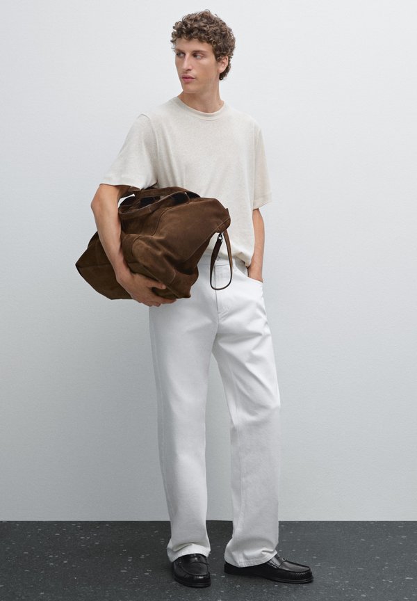 SHORT SLEEVE - Basic T-shirt - beige4