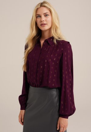 WE Fashion Bluza s gumbima - violet