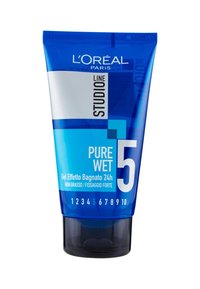 L'Oréal Paris GEL PER CAPELLI STUDIO LINE FX2, EFFETTO WET GEL, 150ML - 3 PACK - Lacca - trasparente