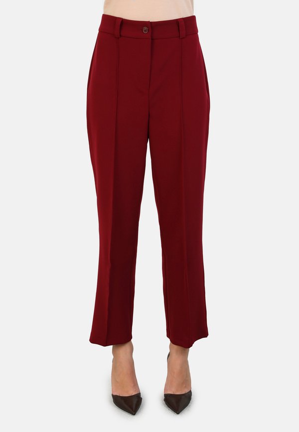 Stoffhose - bordeaux