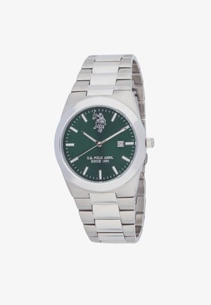 U.S. Polo Assn. GEORGE - Orologio - silver green