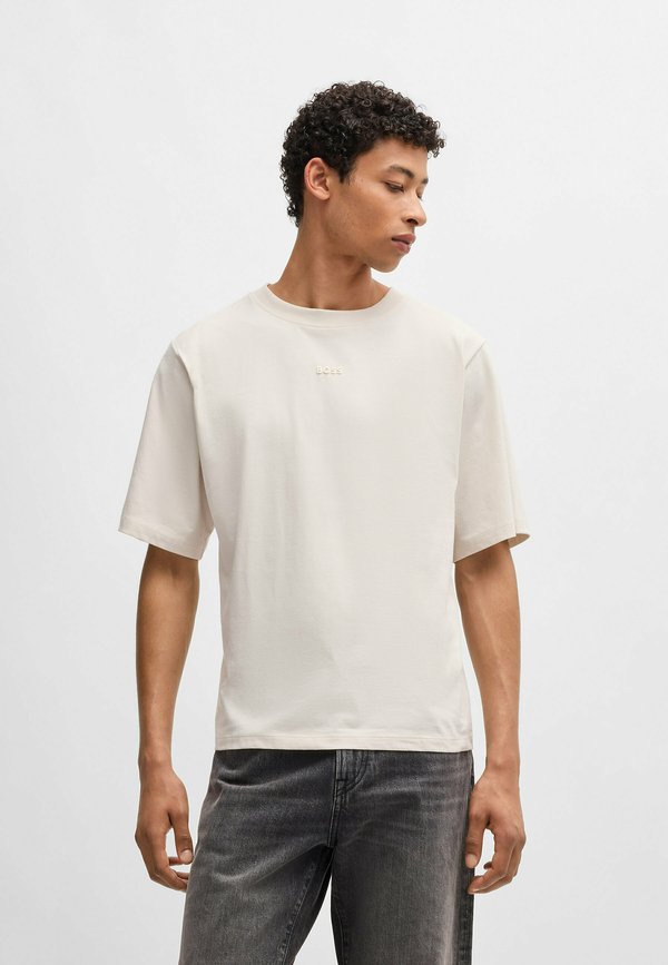 ENIS SMALL LOGO - Basic T-shirt - natural eighteen