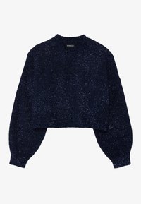 Even&Odd Stickad tröja - dark blue