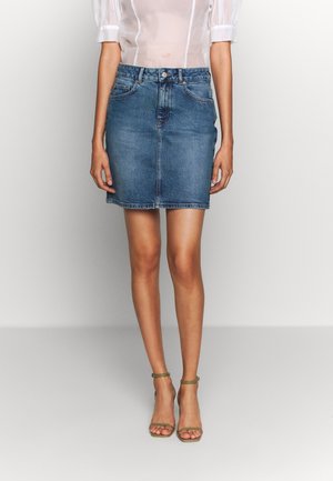 Jupe crayon - blue denim