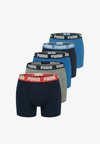 Unausgewählt, blau grau melange