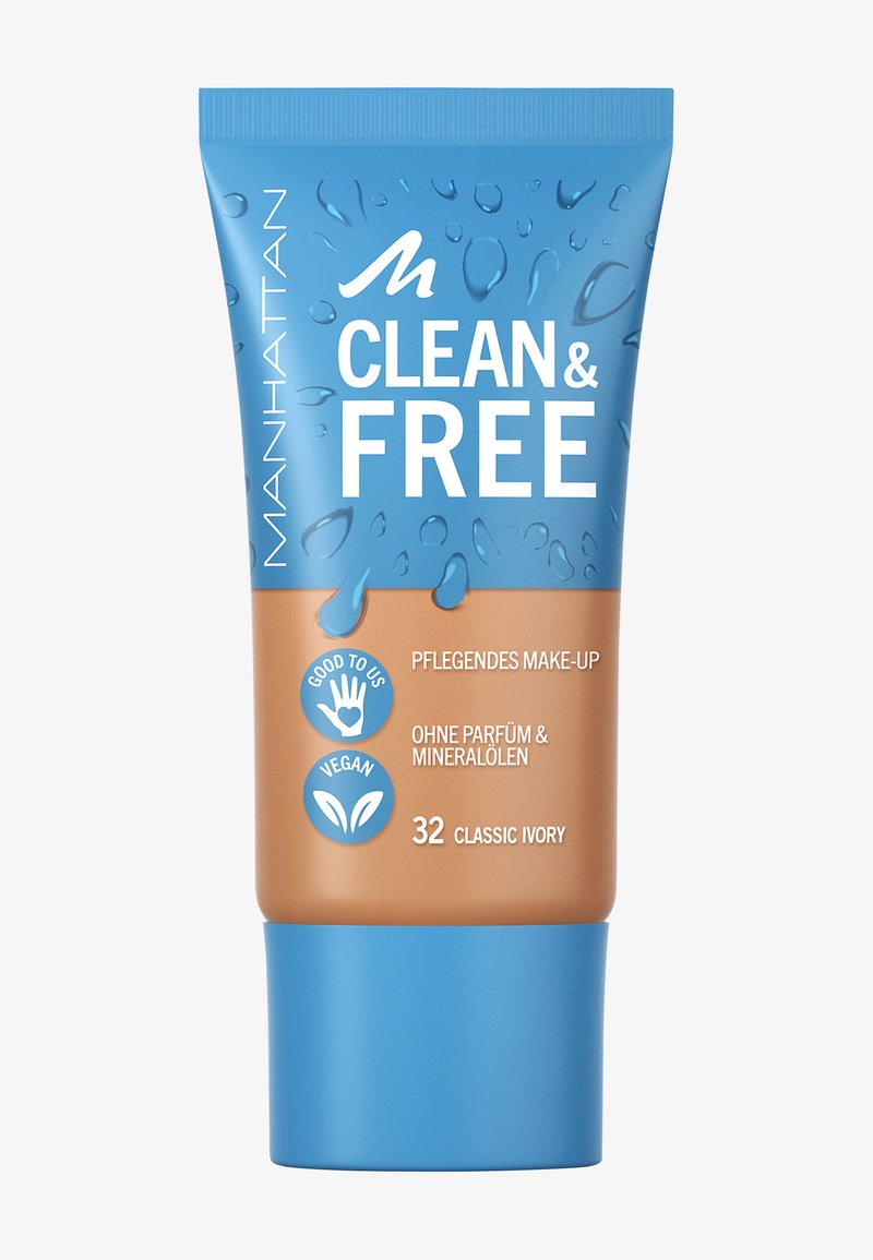 Filter Manhatan Style Manhattan Cosmetics MANHATTAN CLEAN & FREE SKIN TINT - Foundation ...