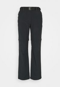 WOMAN ZIP OFF PANT - Szabadtéri nadrágok - antracite