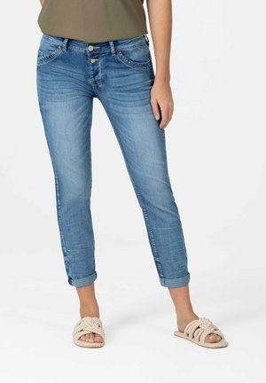 TIMEZONE NALITZ 7/8 - Slim fit jeans - fresh indigo wash