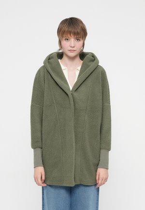 Noisy May NMCOZY SHACKET HOOD - Fleecejacka - kalamata