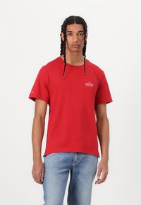Pepe Jeans THIAGO TEE - Tričko s potlačou - rugby red