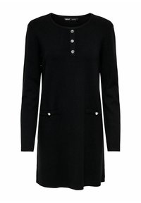 ONLY Stickad klänning - black