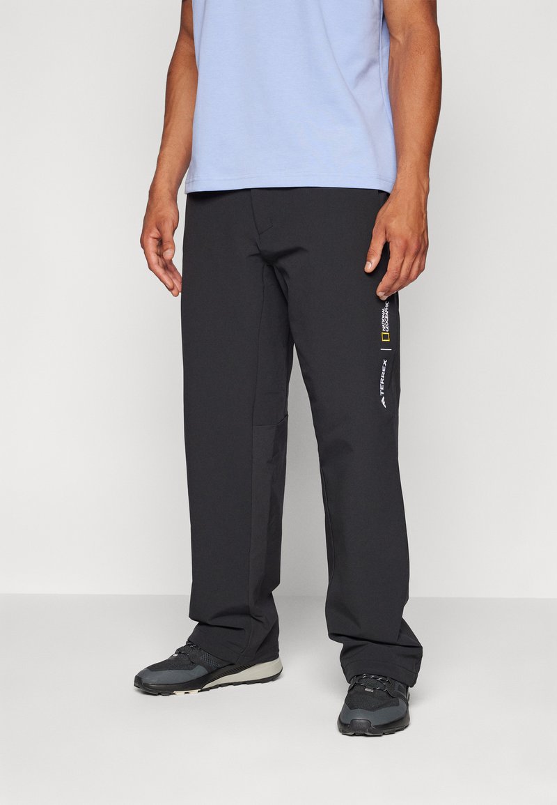 Adidas Terrex NATIONAL GEOGRAPHIC PANTS - Hlače za na prostem - black