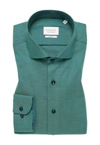 Eterna BAUMWOLLHEMD - SLIM FIT - Zakelijk overhemd - smaragd