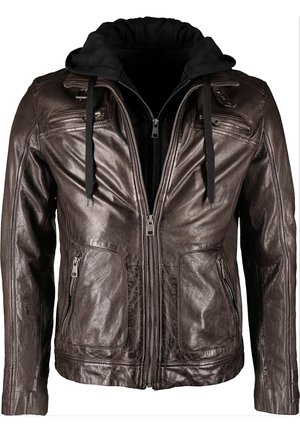 Veste en cuir - brown