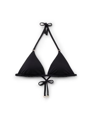 Calzedonia, PREMIUM FIT TRIANGLE - Top de bikini - black