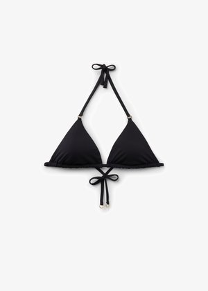 Calzedonia, PREMIUM FIT TRIANGLE - Top de bikini - black
