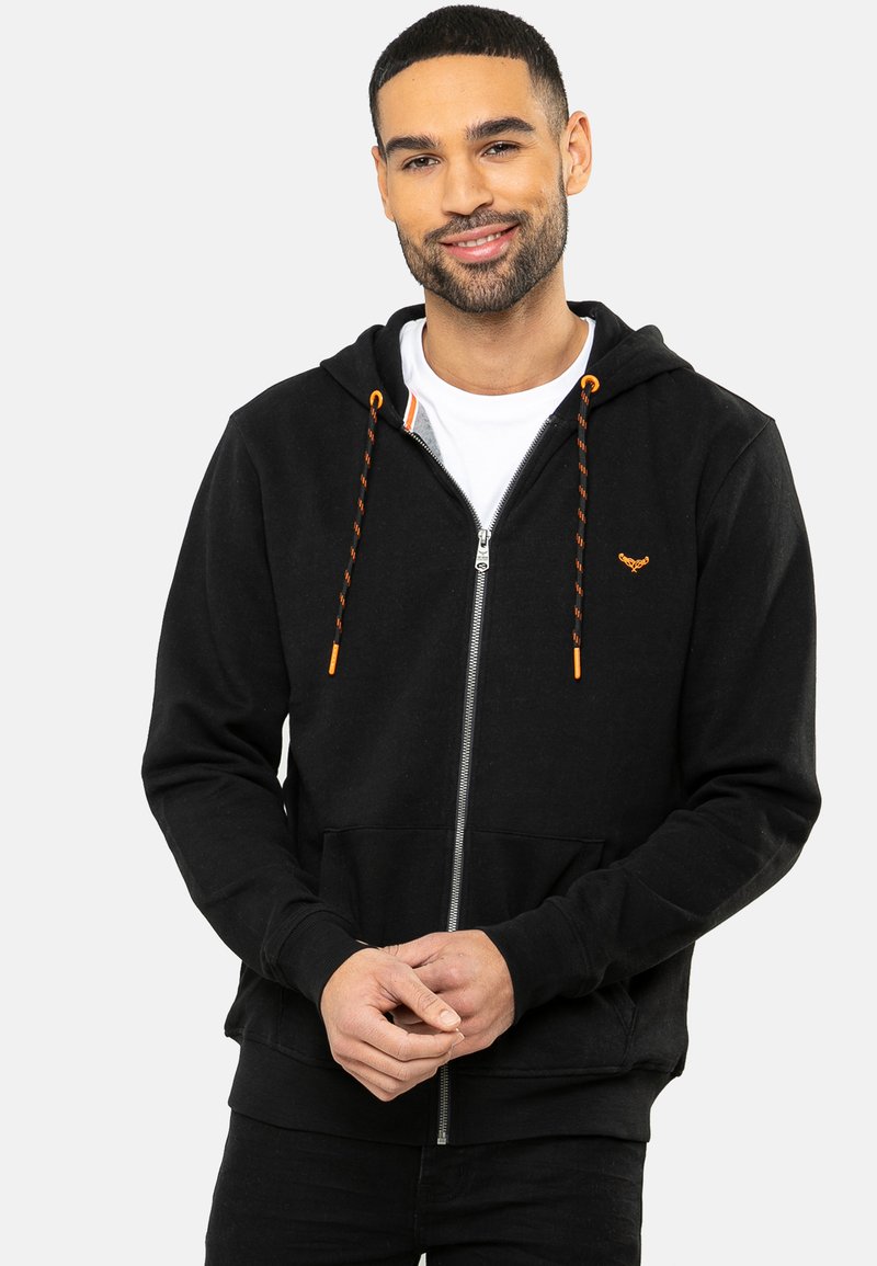 Threadbare - THREADBARE TANGERINE - Sweat zippé - schwarz, Agrandir