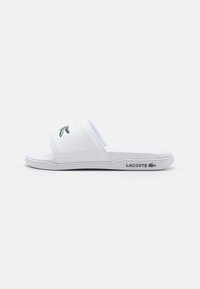 Lacoste CROCO DUALISTE Mules white/dark green/blanc