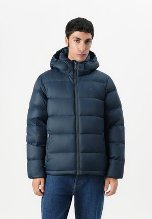 ZIP OFF HOOD - Gewatteerde jas - ink