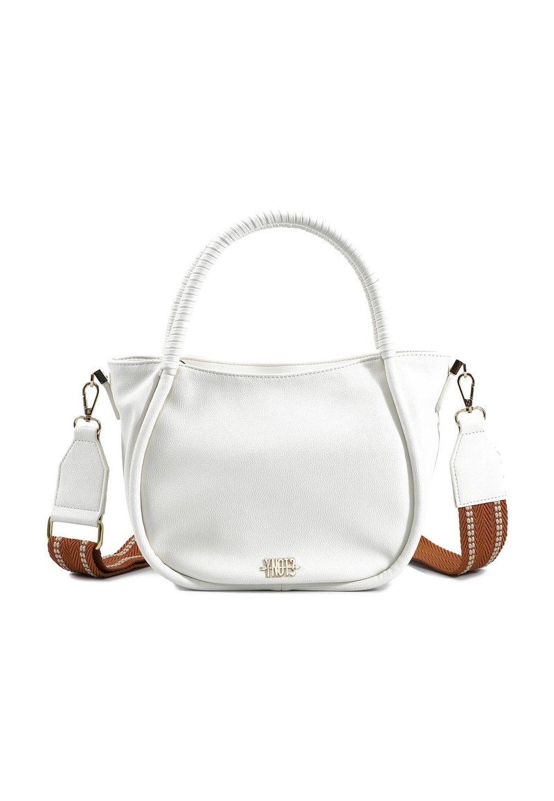 Y Not? Borsa a mano - bianco