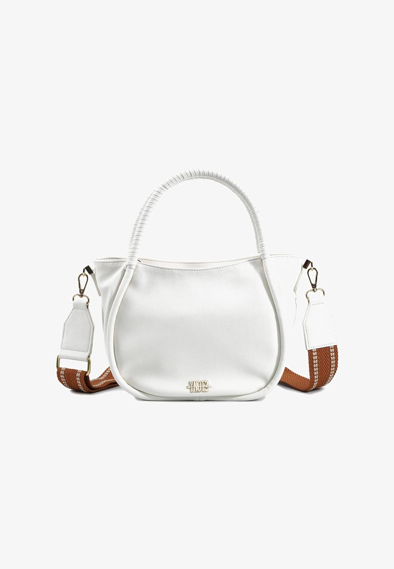 Y Not? Borsa a mano - bianco