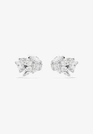 Swarovski, MESMERA EAR CUFFS, MARQUISE CUT, WHITE, RHODIUM PLATED - Orecchini - white