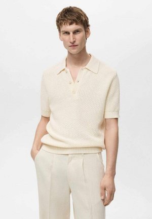 Mango PIEROLA - Polo shirt - ivory white
