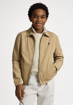 THE BAYPORT COTTON POPLIN JACKET 8-20Y - Kerge jope - cafe tan