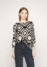 ONLY ONLELCOS AOP JRS NOOS - Langarmshirt - sandshell/multi graphic
