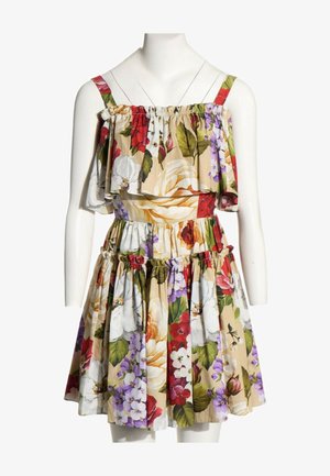 Dolce&Gabbana, MINI DRESS MULTICOLOUR - Robe de jour - green