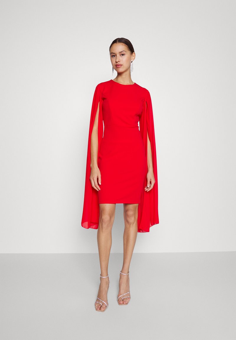 WAL G. HOLLY SLEEVE DRESS Cocktailkjole red/rød Zalando.no