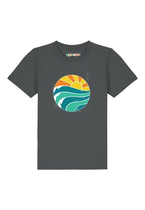 SUMMER SUN - T-shirt imprimé - anthracite