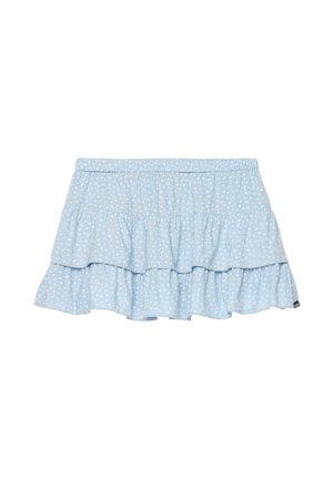 Superdry & Co, SUPERDRY PRINTED TIERED MINI SKIRT.. - Minijupe - blue fog daisy hearts