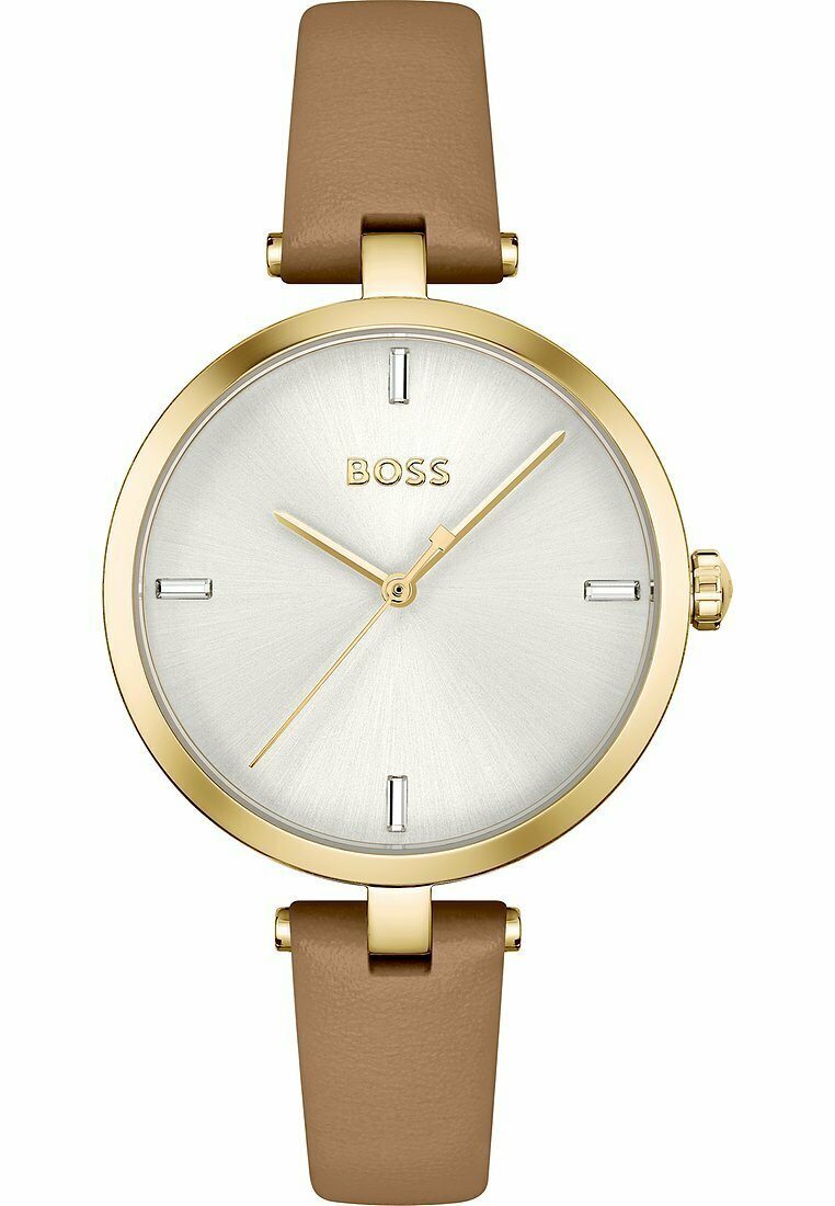 BOSS Uhr gold-coloured/braun