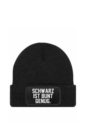 Beanie - schwarz