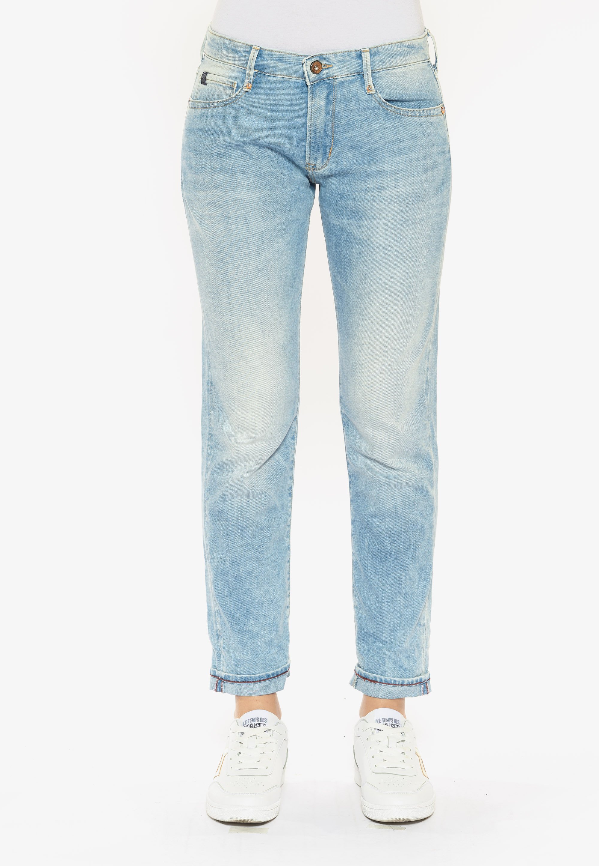 Le Temps Des Cerises Jeans Tapered Fit - blue - Zalando.de